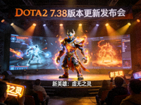 DOTA2新版本更新发布会现场展示新英雄